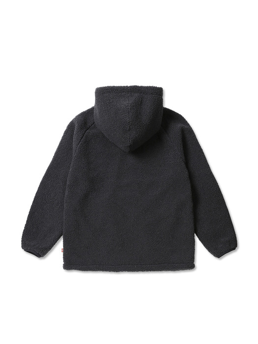 STAN FLEECE HOODY 플리스 후드티 (Charcoal)