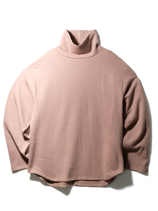 TURTLENECK LONG SLEEVE TEE pink