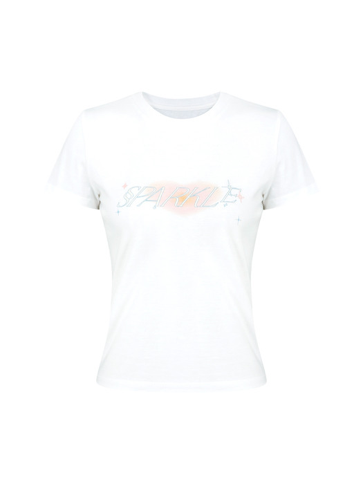 SPARKLE T SHIRT (WHITE)