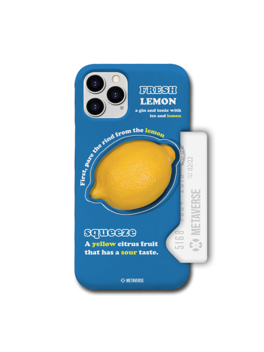 메타버스 슬림카드 케이스 - 프레시 레몬(Fresh Lemon)