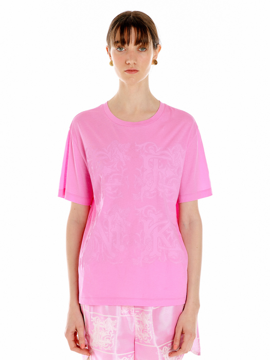 ULODY Print T-shirt - Pink