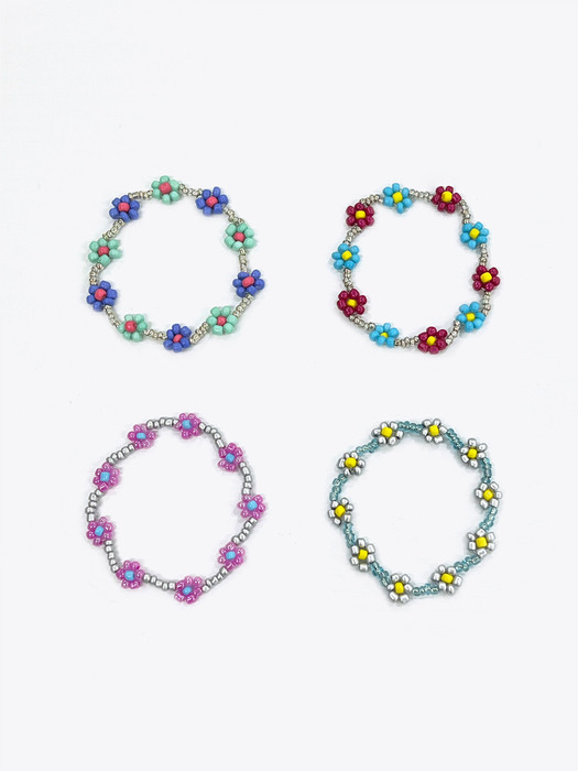 [단독]popping flower bracelet