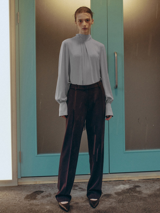 [Drama Signature] Pleated Straight Trousers_3color