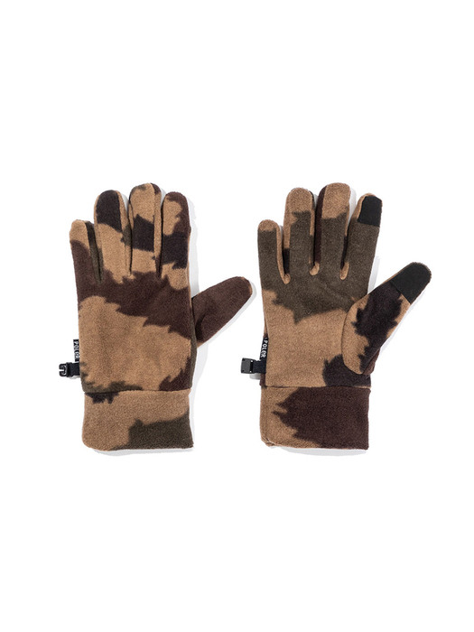 FULL FINGER GLOVE FURRY CAMO