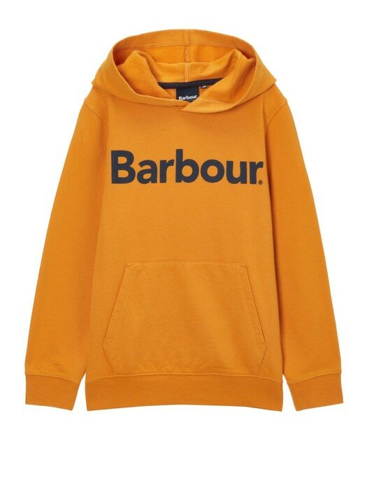 [BARBOUR KIDS] 바버 키즈 오렌지 Essential Logo 후드 스웻셔츠 (URTS2F504O2)