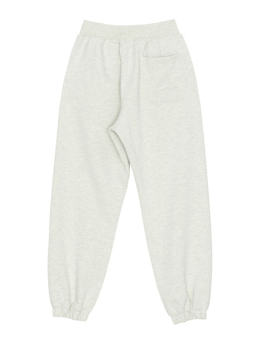 [EXCLUSIVE] NW jogger sweat pants (Gray melange)