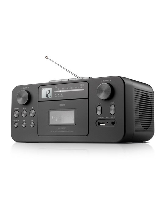 브리츠 휴대용 카세트 CD 라디오 블루투스 플레이어 BZ-LX50BT