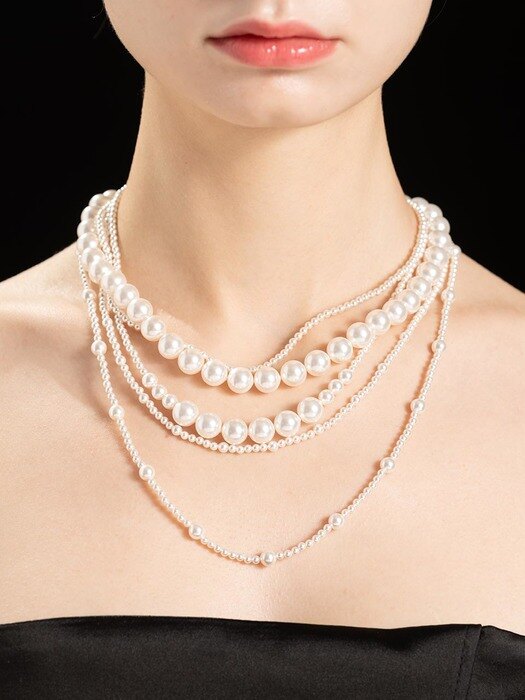 2023 Magnet Pearl Necklace_3mm(38cm)