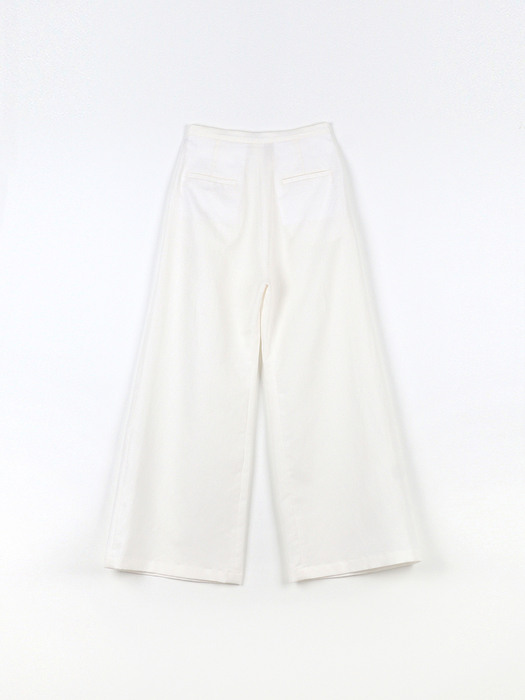 TAVI Wide Trousers - White