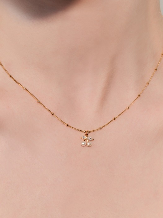 HIGH-QUALITY CHERRY NECKLACE