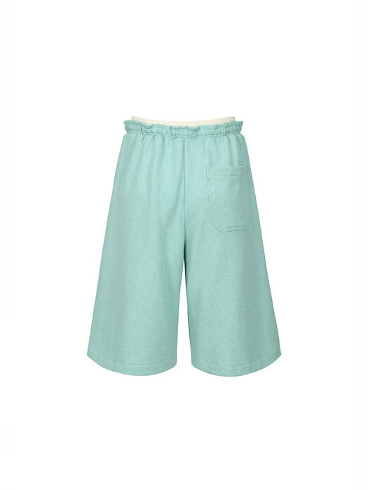 LOGO WAISTBAND SHORTS (MINT)