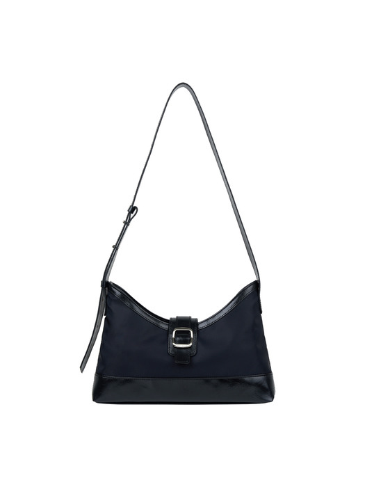 veil middle bag_nylon black