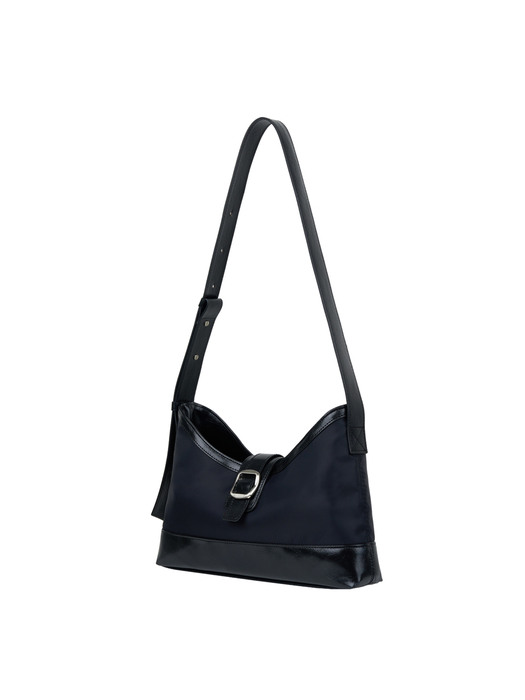 veil middle bag_nylon black