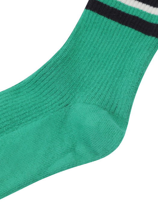 Essential Contrast Socks_QXLAX23311GRX