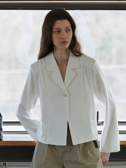 Bamboo jacket (White)