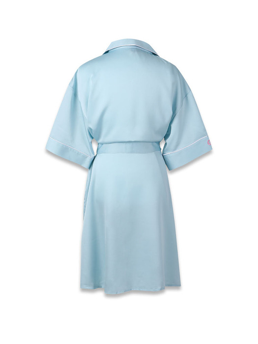 soft touch robe  skyblue