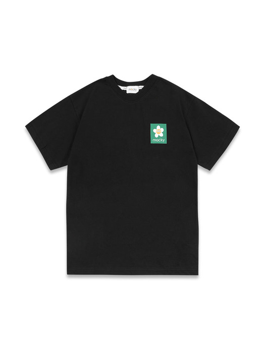 daisy golf T-shirt black
