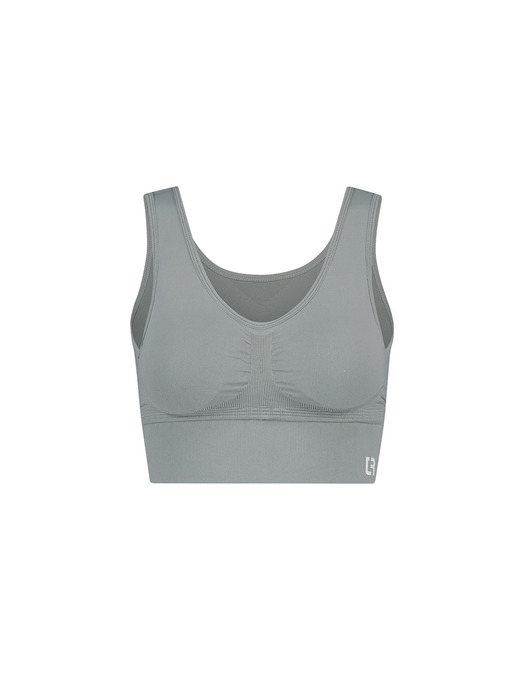 Everyday Abigail Crop Top - Charcoal