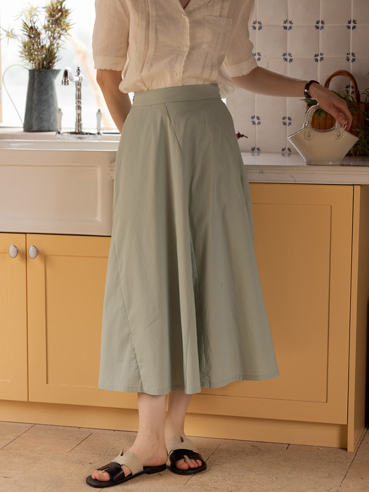 NEITH daily a-line skirt_2colors