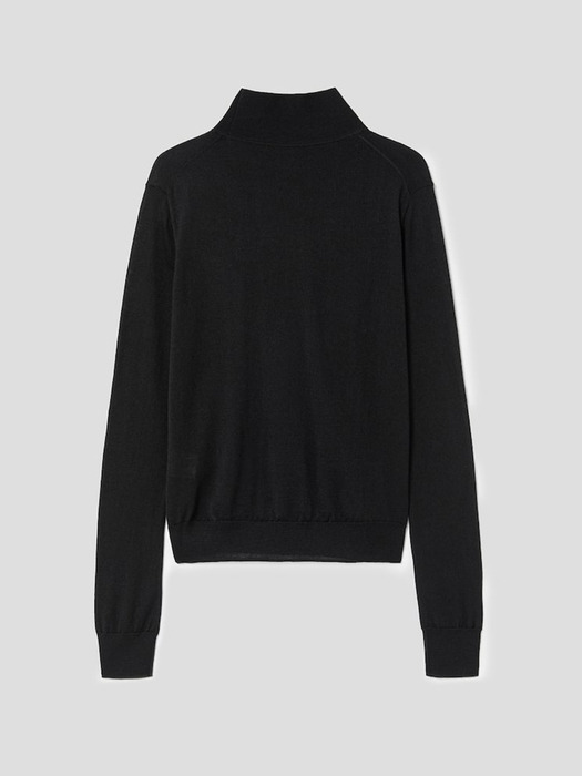 [Katherine] Wool Silk Tultle-neck Pullover(WE3951C385)