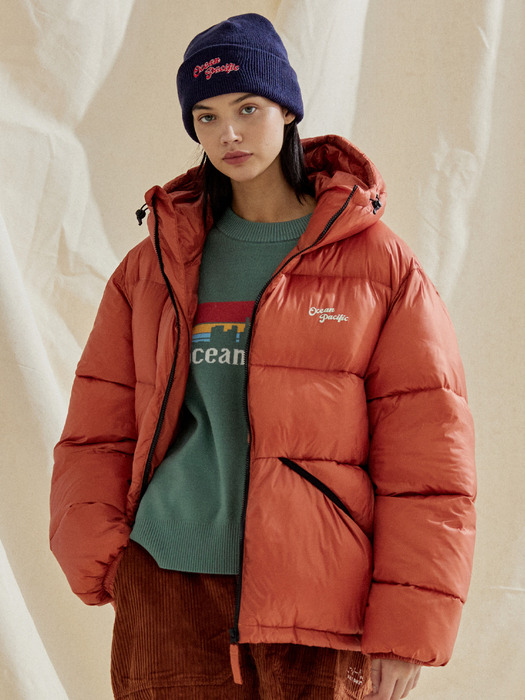 OCEAN HOODED PARKA [ORANGE]