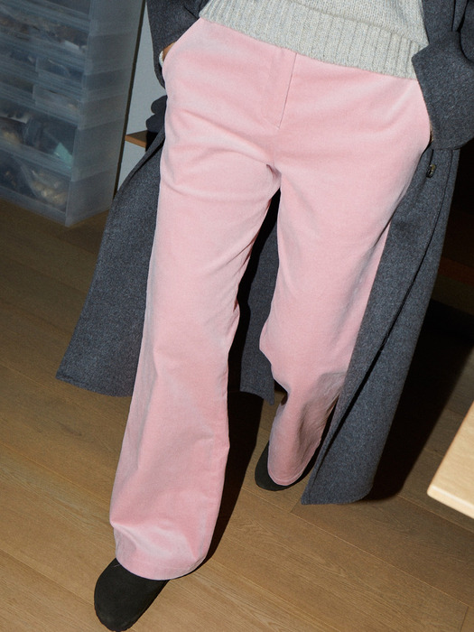 Velvet pants (2colors)