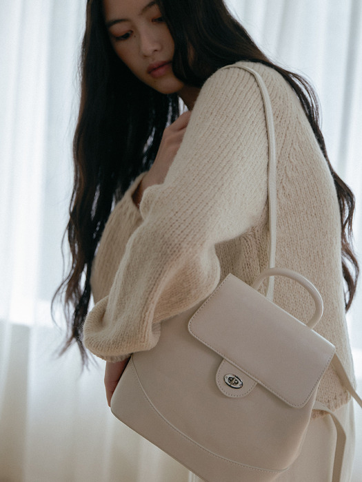 Sally Mini Backpack - Ivory