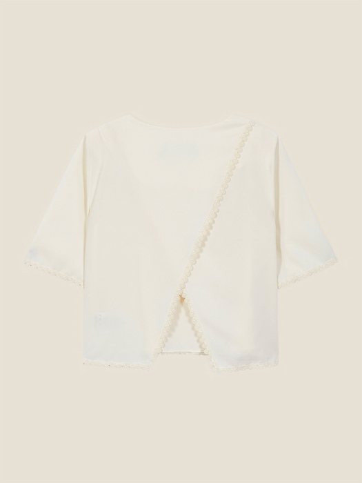 WING BLOUSE - IVORY