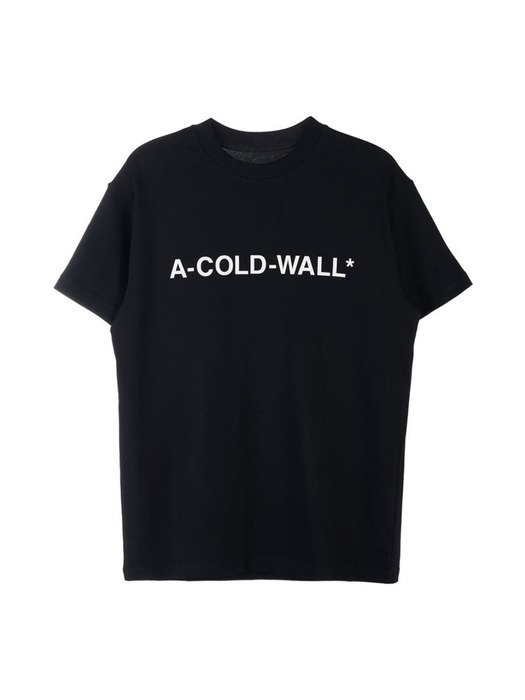 [어콜드월] 에센셜 로고 티셔츠 ACWMTS063 BLACK