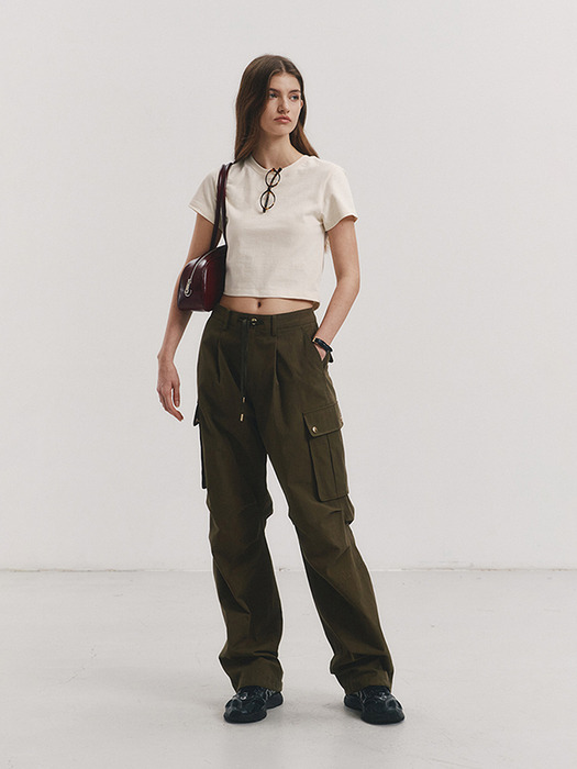 CLASSIC CARGO PANTS KHAKI_UDPA4A219K1