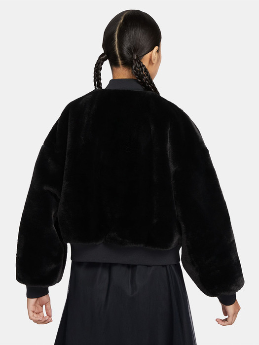 [FB8693-010] AS W NSW FAUX FUR BOMBEER