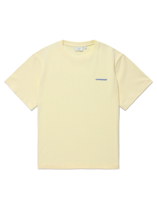 우먼 쿨 코튼 에센셜 2-PACK 티셔츠 화이트+버터