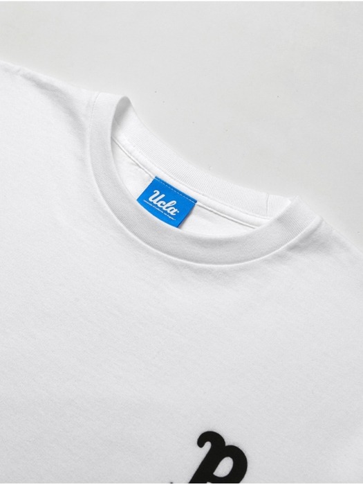 남여공용 로고 반팔 티셔츠[WHITE](UA6ST10_31)