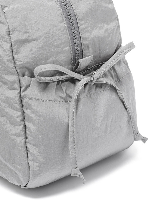 로라로라]ROLA RIBBON DUFFLE BAG SILVER