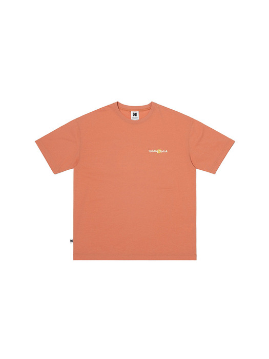 썸머 백그래픽 소로나 반팔티셔츠 ORANGE