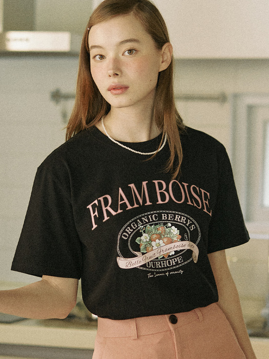 Framboise T-shirt - Black