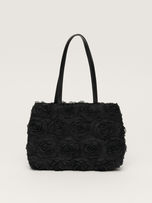 Gypsy Rose Tote Bag (Black)