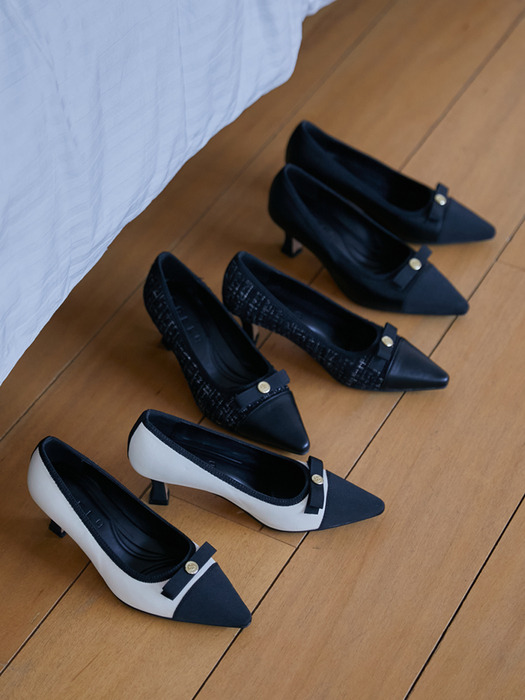 [단독]Marigold 메리골드 리본 펌프스 3cm/5cm