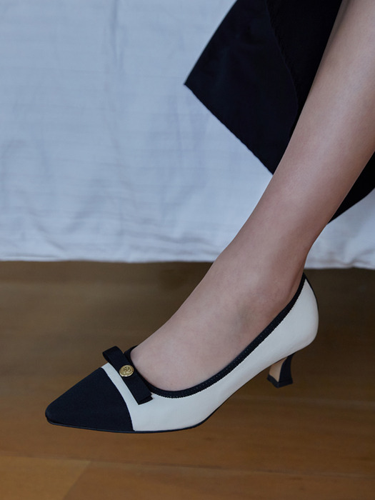 [단독]Marigold 메리골드 리본 펌프스 3cm/5cm