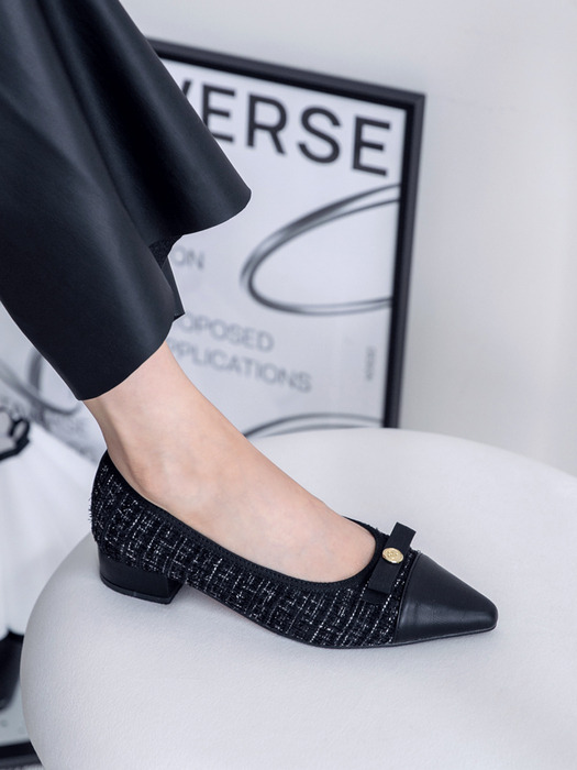 [단독]Marigold 메리골드 리본 펌프스 3cm/5cm