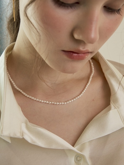 Grace Pearl Necklace 3mm SN301-3