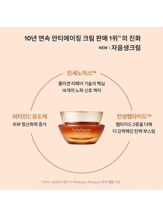 설화수 자음생크림 50ml (24AD)