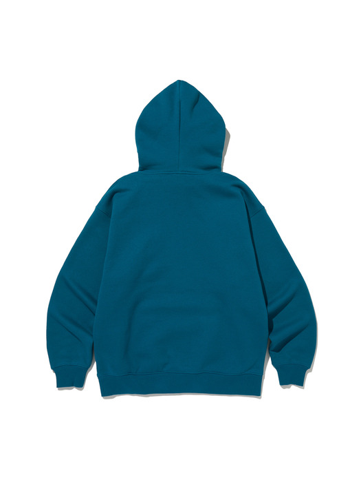 [ASIA] Super Fleece 그래픽 후드스웨트셔츠 (TURQUOISE BLUE) CKTS4F512T2