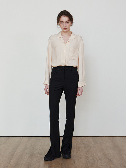 [2차] Oversize dressy shirt_CREAM