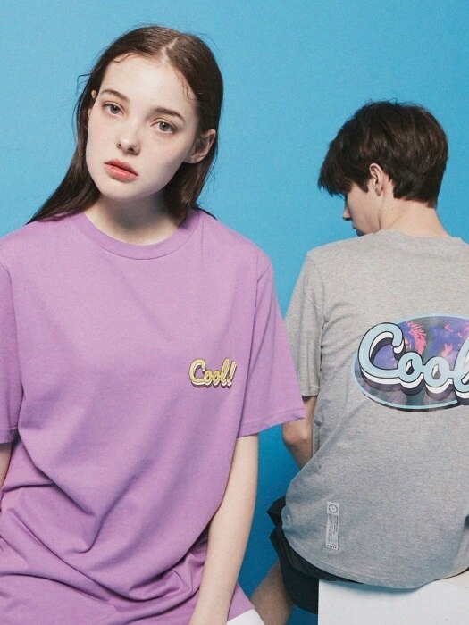 Cool Vibes logo TEE_DT209_Gray