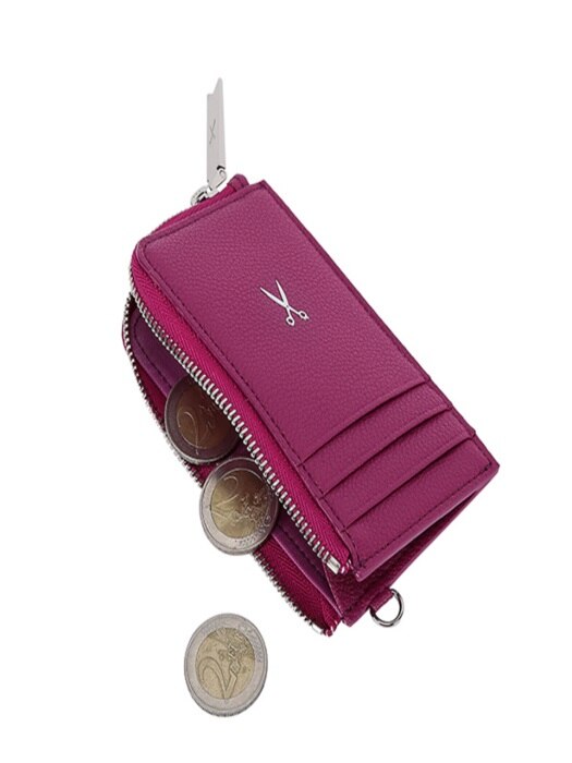 Easypass OZ Vertical Card Wallet Berrymix Magenta