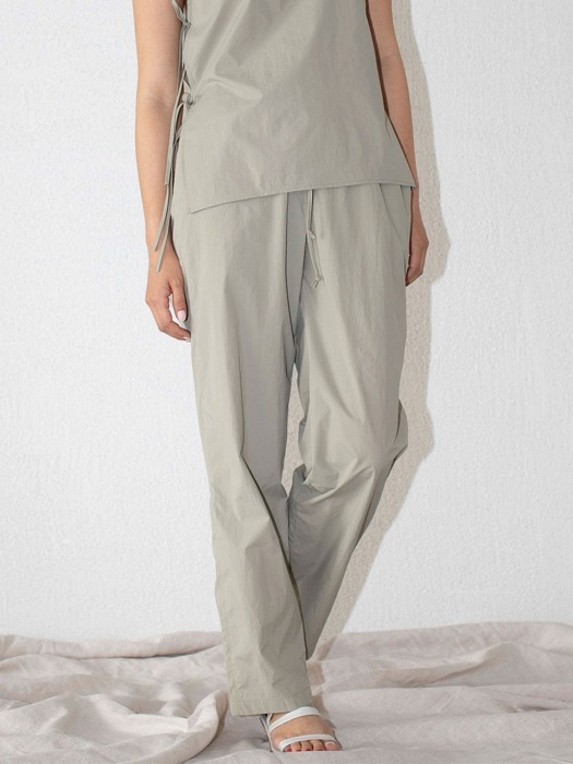 Nylon Free Pants_Khaki