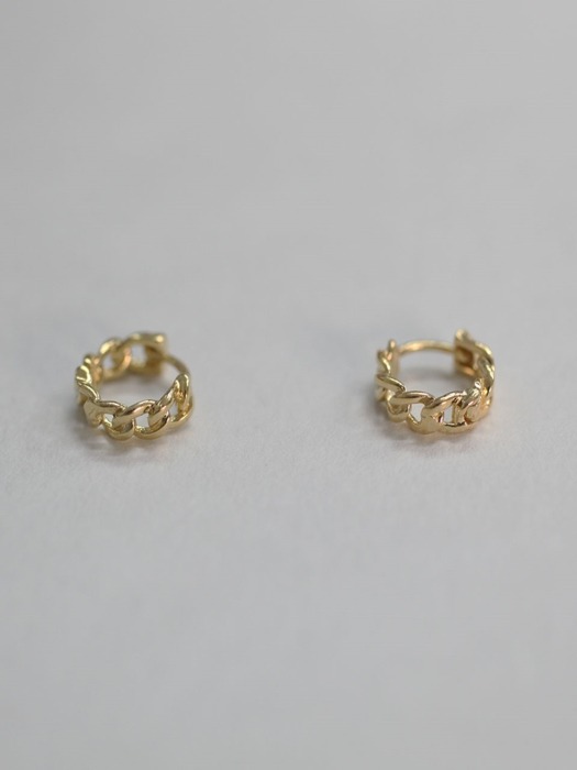 [리퍼브상품]cl030 Gold chain earring