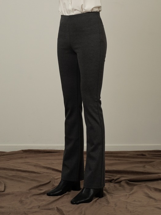 LS BOOTCUT LEGGINGS_CHARCOAL