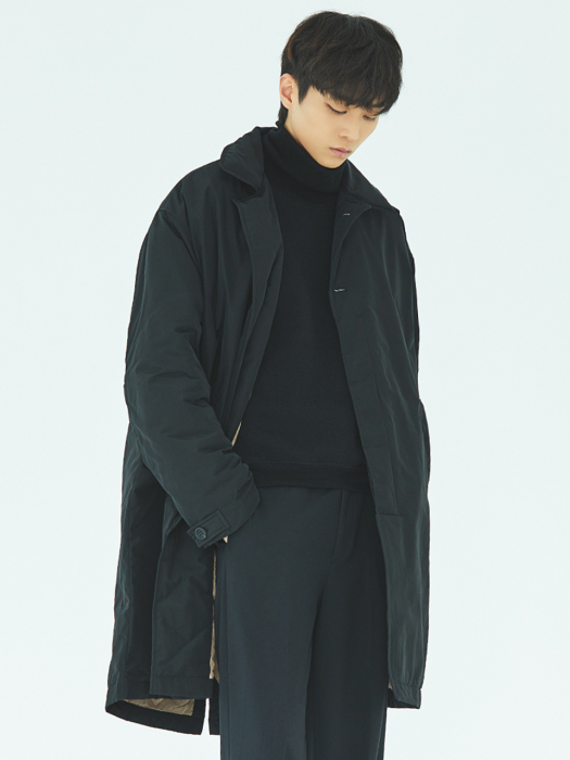 DUCK DOWN PADDING COAT (BLACK)